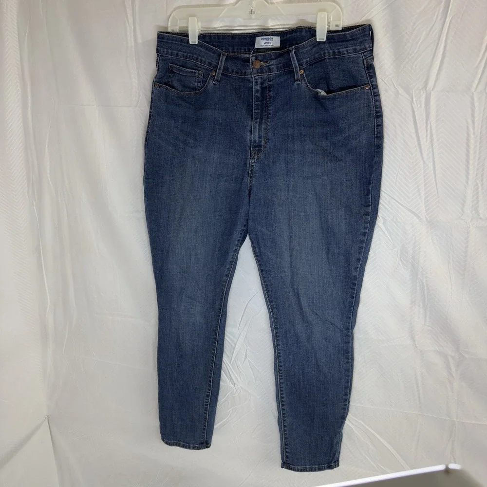 Denizen Levi High Rise Straight Super Stretch 33 Waist 28 Length Men's Denim 16S